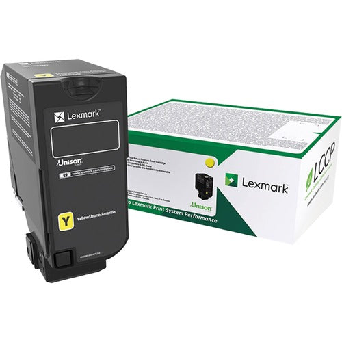 Lexmark LEX74C0SYG Unison Original Standard Yield Laser Toner Cartridge - Yellow - 1 Each