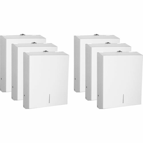 Genuine Joe GJO02197CT C-Fold/Multi-fold Towel Dispenser Cabinet