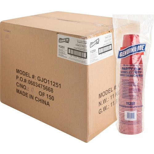 Genuine Joe GJO11251CT 16 oz Party Cups