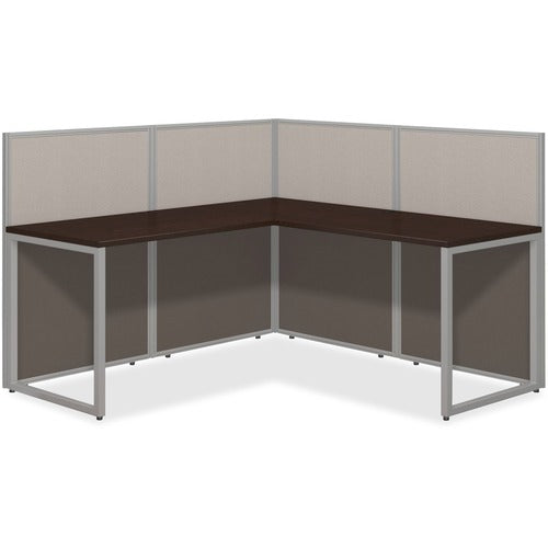 Bush Business Furniture BSHEOD360MR03K Easy Office 60W L Desk Open Office