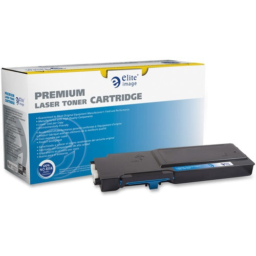 Elite Image ELI76162 Remanufactured Toner Cartridge - Alternative For Dell - Cyan - Laser - 9000 Page - 1 / Each