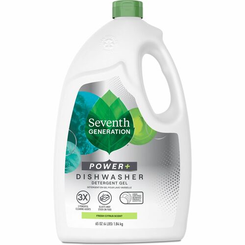 Seventh Generation SEV22929CT Ultra Power-Plus Dishwasher Gel - Gel - 0.51 Gal (65 Fl Oz) - Fresh Scent - 6 / Carton