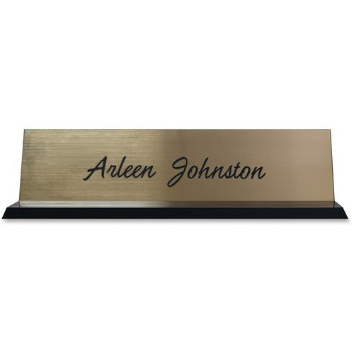 Xstamper XSTK41 Acrylic Base Desk Sign