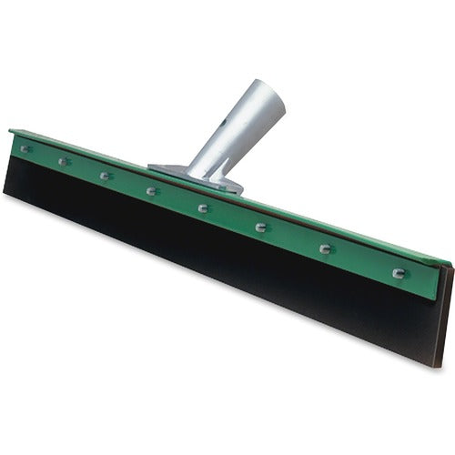 Unger UNGFP600CT Aquadozer Straight 24" Floor Squeegee - Durable, Long Lasting, Heavy Duty - 24" Head - Epdm Rubber, Steel, Zinc - Green, Black