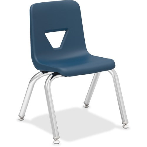 Lorell LLR99881 12" Seat-height Student Stack Chairs