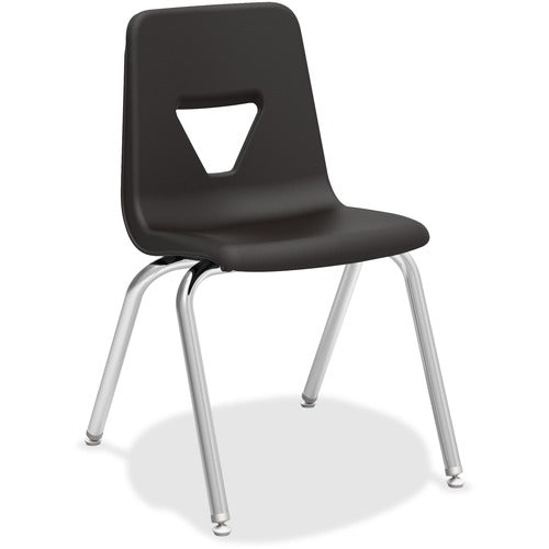 Lorell LLR99891 18" Seat-height Student Stack Chairs