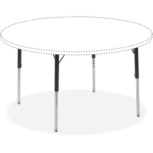 Lorell LLR99899 Activity Table Height-Adjustable Leg Kit - 22" to 30"H