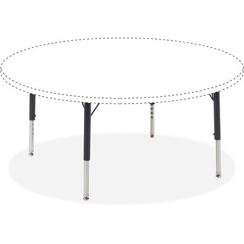 Lorell LLR99900 Activity Table Height-Adjustable Leg Kit - 17" to 25"H