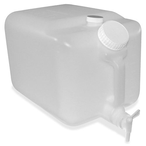 Impact IMP7576CT Impact Products 5-Gallon E-Z Fill Container - External Dimensions: 10" Width X 9.5" Height - 5 Gal - Translucent - For Chemical - 6 / Carton
