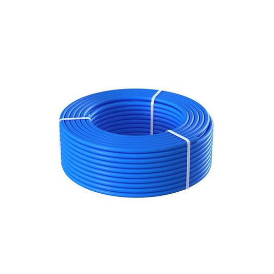 Jones Stephens C76901 1/2" x 1000' Blue PEX-B Pipe for Potable Water, Coil