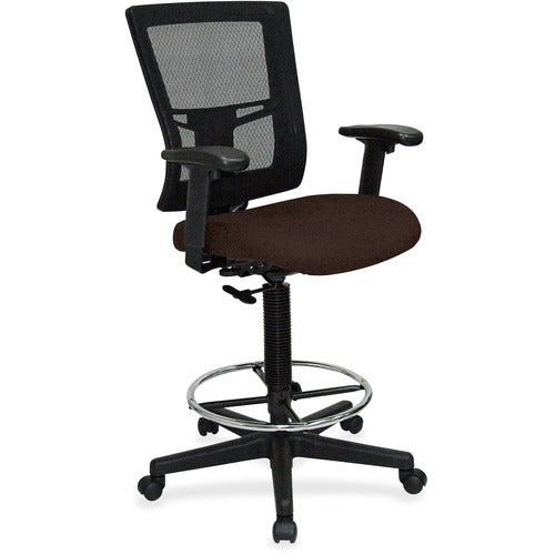 Lorell LLR43100105 Mesh Back Drafting Stool