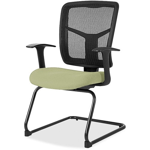 Lorell LLR86202069 ErgoMesh Series Mesh Back Guest Chair with Arms
