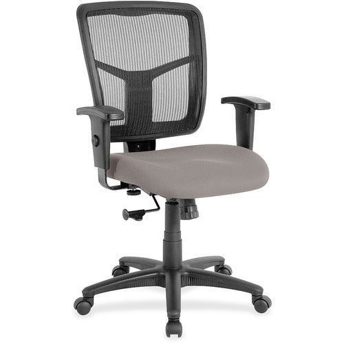Lorell LLR86209071 Ergomesh Managerial Mesh Mid-back Chair