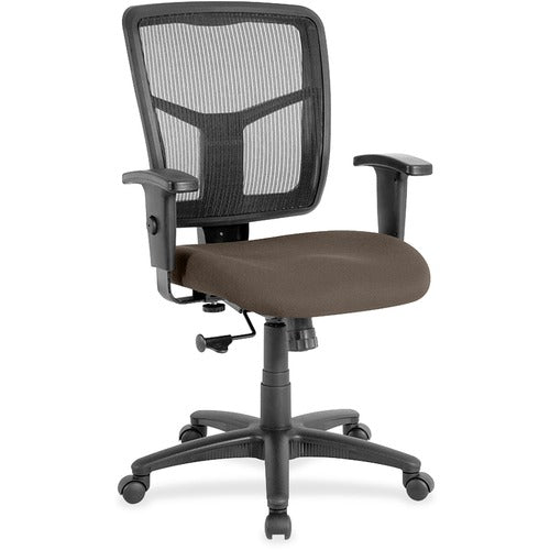 Lorell LLR86209077 Ergomesh Managerial Mesh Mid-back Chair