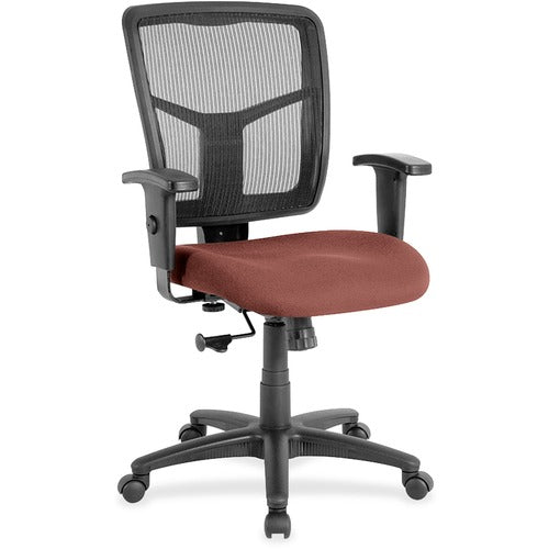 Lorell LLR86209106 Ergomesh Managerial Mesh Mid-back Chair