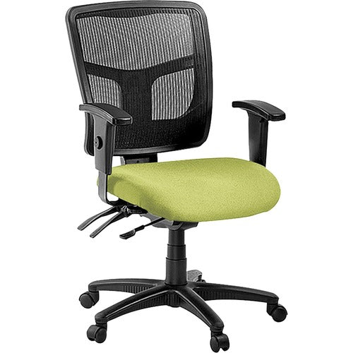 Lorell LLR86201009 ErgoMesh Series Managerial Mesh Mid-Back Chair