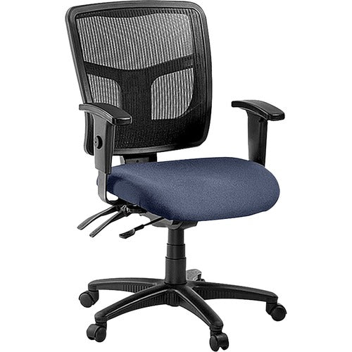 Lorell LLR86201010 ErgoMesh Series Managerial Mesh Mid-Back Chair