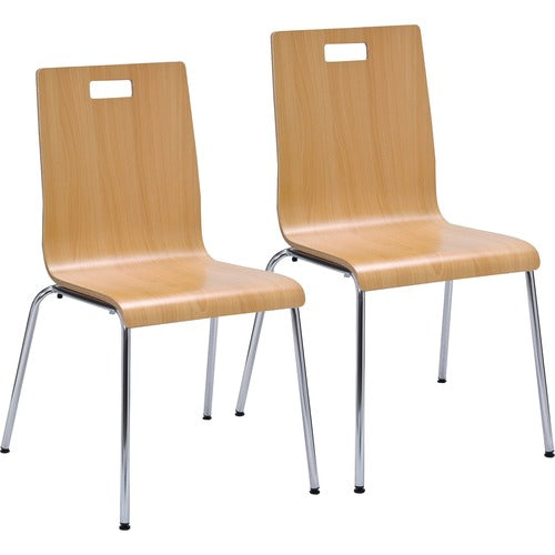 Lorell LLR99864 Bentwood Cafe Chairs
