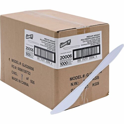 Genuine Joe GJO20006 Individually Wrapped Knife