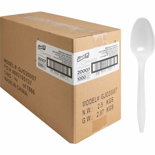 Genuine Joe GJO20007 Individually Wrapped Spoon