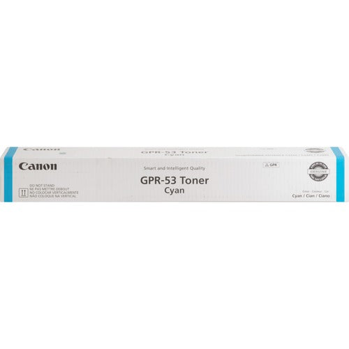 Canon CNMGPR53C GPR-53 Original Laser Toner Cartridge - Cyan - 1 Each
