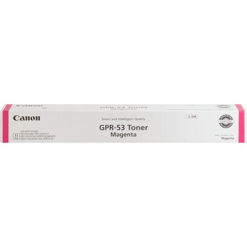 Canon CNMGPR53M GPR-53 Original Laser Toner Cartridge - Magenta - 1 Each