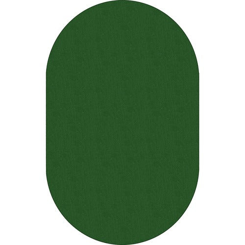 Flagship Carpets FCIAS45CL Classic Solid Color 12' Oval Rug