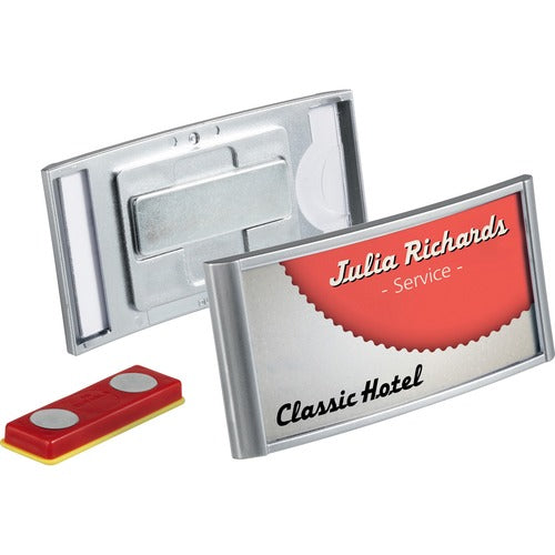 DURABLE DBL854223 Magnetic Classic Name Badge Holder