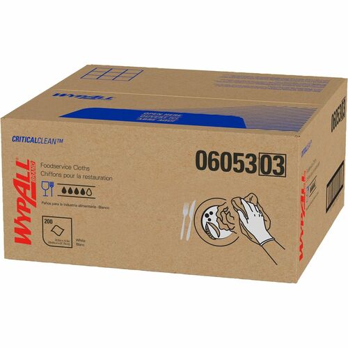 Wypall KCC06053 Critical Clean Foodservice Cloths