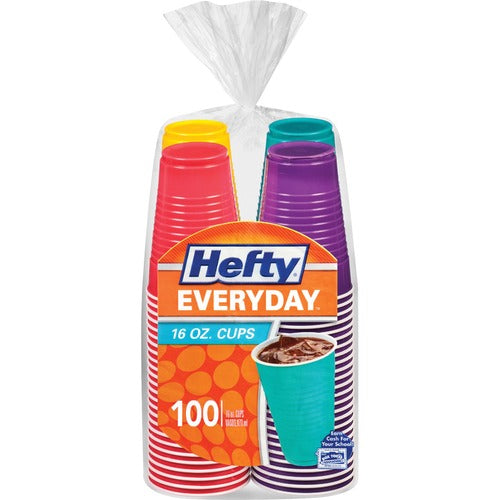 Hefty RFPC21637 Everyday 16 oz Disposable Party Cups