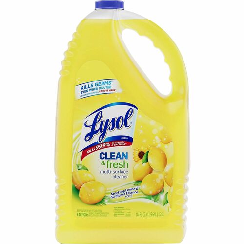 Lysol RAC77617 Clean/Fresh Lemon Cleaner