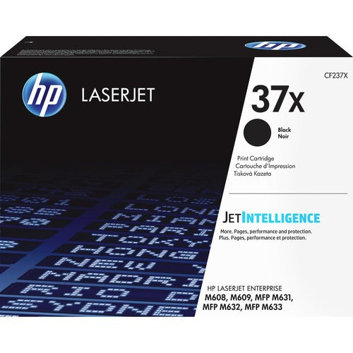 HP HEWCF237X 37X (CF237X) Original High Yield Laser Toner Cartridge - Black - 1 Each