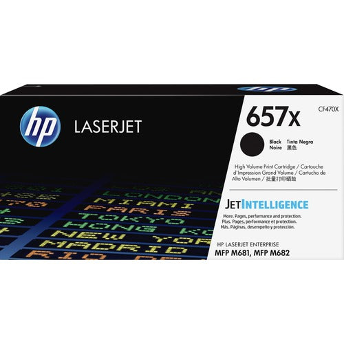 HP HEWCF470X 657X (CF470X) Original High Yield Laser Toner Cartridge - Black - 1 Each