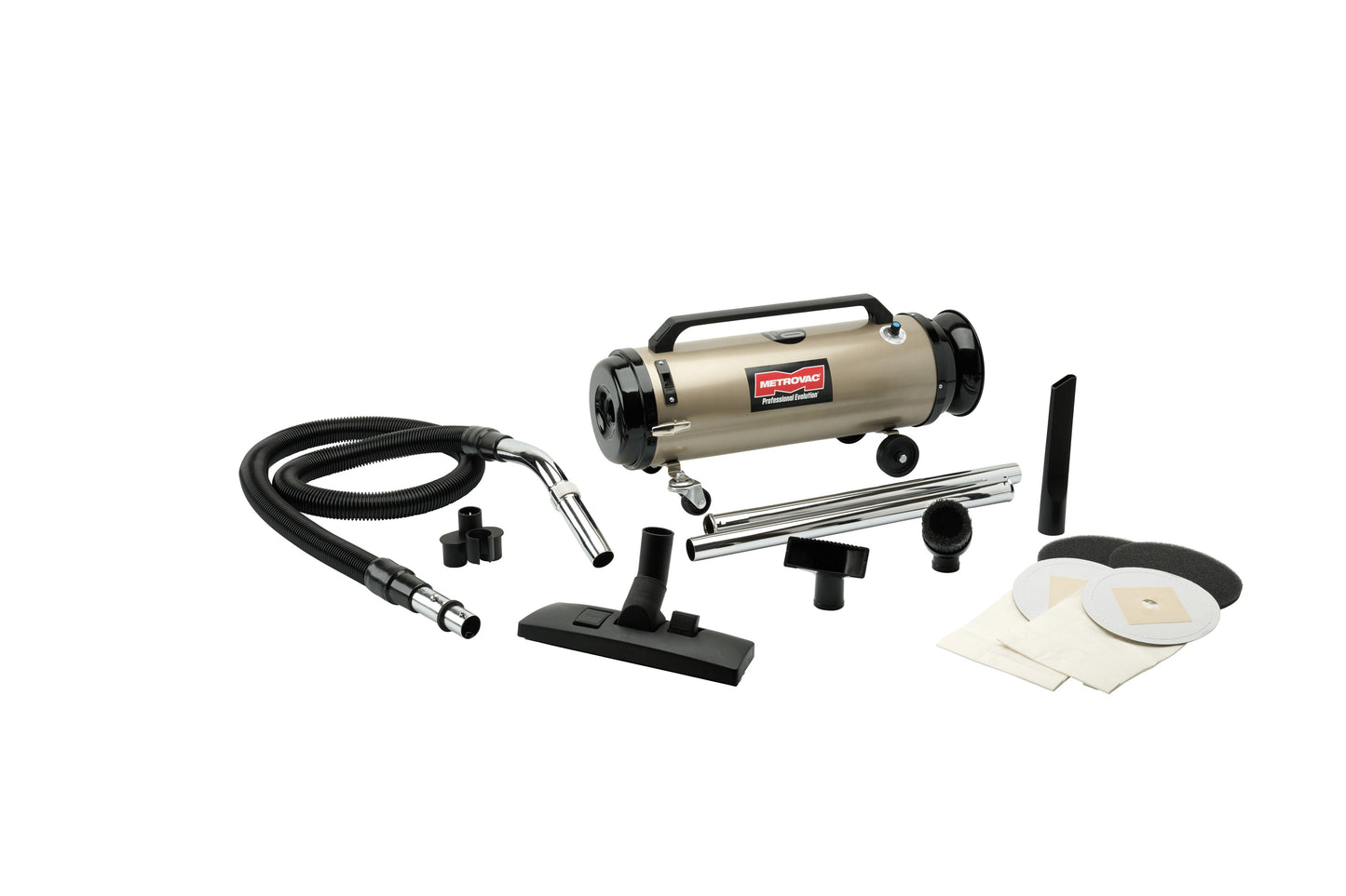 Metrovac 104I-579342 Professional Evolution Variable Speed Full-Size Canister Vacuum 220V / Euro