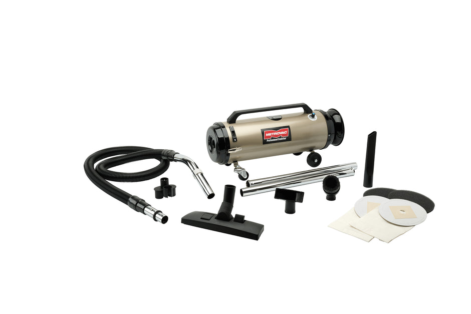 Metrovac 104-578000 Professional Evolution W/ Electric Power Nozzle Variable Speed Full-Size Canister Vacuum