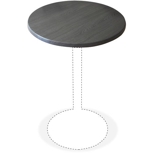 Holland Bar Stools HBCOD36RCHAR Utility Table Top