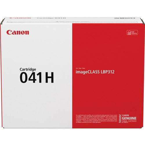 Canon CNMCRTDG041H 041H Original High Yield Laser Toner Cartridge - Black - 1 Each