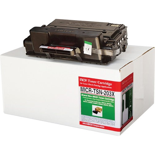 microMICR MCMMICRTSN203X High Yield Laser Toner Cartridge MTL203X - Black - 1 Each
