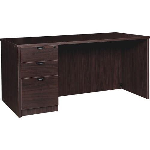 Lorell LLRPD3060LSPES Prominence 2.0 Left-Pedestal Desk