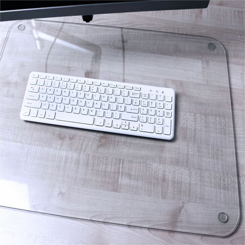 Floortex FLRFCDE2036G Desktex® Glaciermat Glass Desk Pad - 20" x 36"
