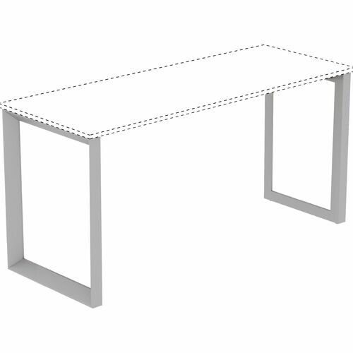 Lorell LLR16204 Relevance Series Desk-height Side Leg Frame