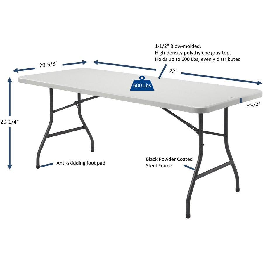 Lorell LLR66655 Ultra-Lite Banquet Table