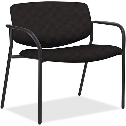 Lorell LLR83120 Avent Big & Tall Upholstered Guest Chair with Arms