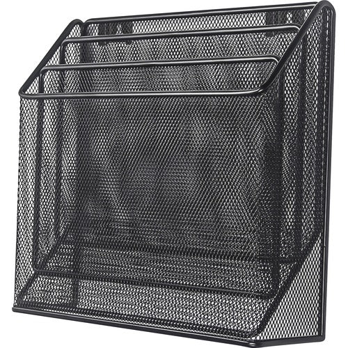 Lorell LLR84138 Mesh Desktop Organizer