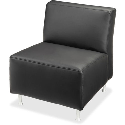 Lorell LLR86917 Fuze Modular Series Armless Lounge Chair