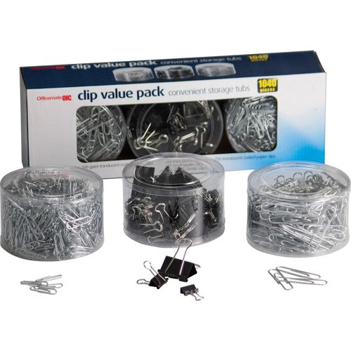 Officemate OIC97300 Clip Value Pack