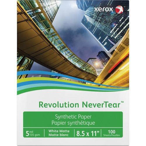Xerox XER3R20172 Revolution NeverTear Synthetic Paper - White