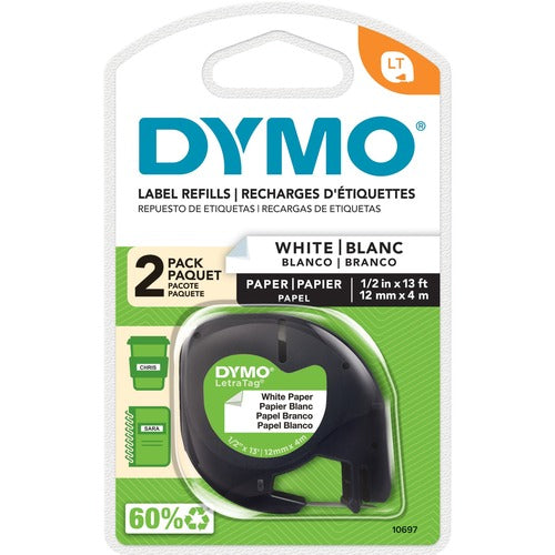 Dymo DYM10697BX LetraTag Electronic Labelmaker Tape