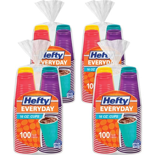 Hefty RFPC21637CT Everyday 16 oz Disposable Party Cups