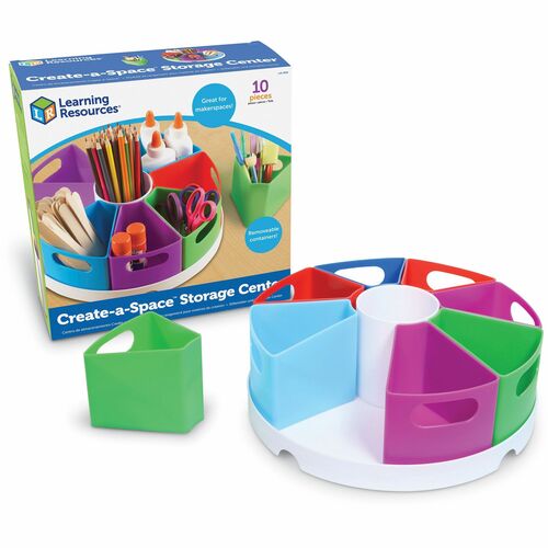 Learning Resources LRNLER3806 10-piece Storage Center